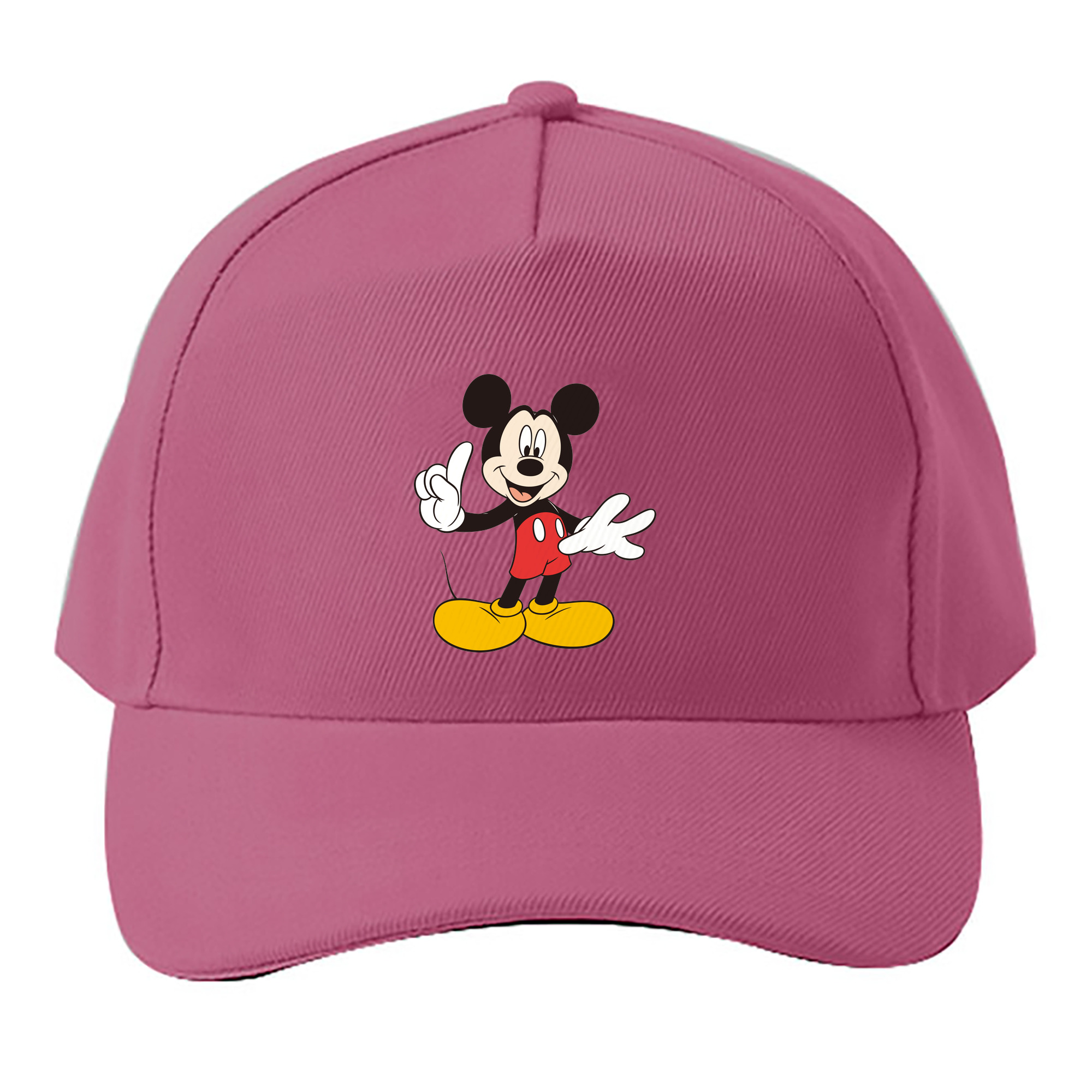 （画像用） ミッキーマウス Mickey Mouse ベースボールキャップ 綿100％ 男女兼用 帽子 スポーツ